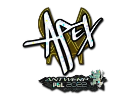 apEX (Glitter) | Antwerp 2022 sticker