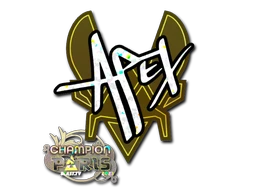 apEX (Glitter, Champion) | Paris 2023 sticker