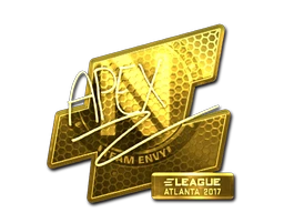 apEX (Gold) | Atlanta 2017 sticker
