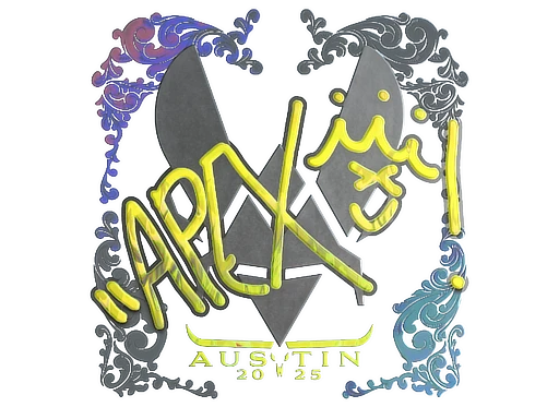 apEX (Holo) | Austin 2025 sticker