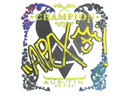 apEX (Holo, Champion) | Austin 2025 sticker