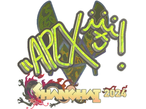apEX (Holo) | Shanghai 2024 sticker