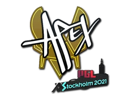 apEX | Stockholm 2021 sticker
