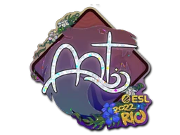 arT (Glitter) | Rio 2022 sticker