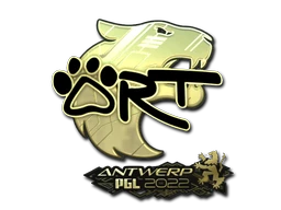 arT (Gold) | Antwerp 2022 sticker
