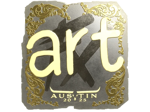 arT (Gold) | Austin 2025 sticker