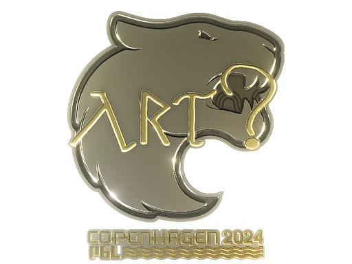 arT (Gold) | Copenhagen 2024 sticker