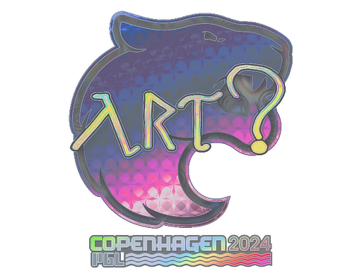 arT (Holo) | Copenhagen 2024 sticker