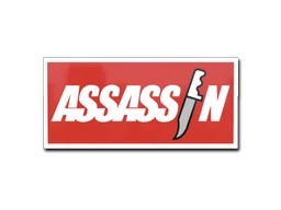 Assassin sticker