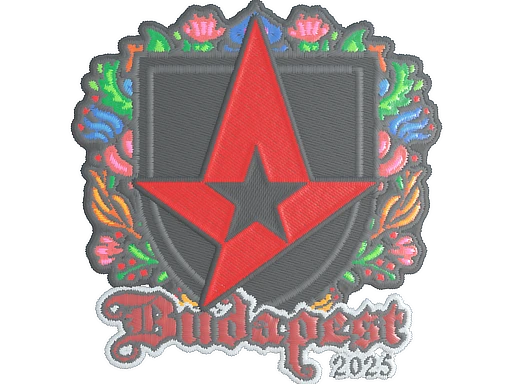 Astralis (Embroidered) | Budapest 2025 sticker