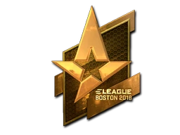 Astralis (Gold) | Boston 2018 sticker