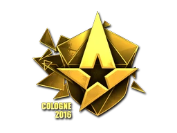 Astralis (Gold) | Cologne 2016 sticker