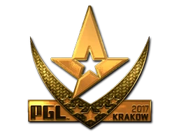 Astralis (Gold) | Krakow 2017 sticker
