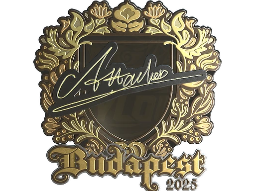 Attacker (Gold) | Budapest 2025 sticker