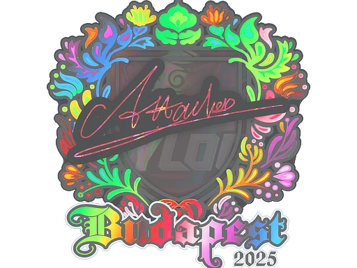Attacker (Holo) | Budapest 2025 sticker