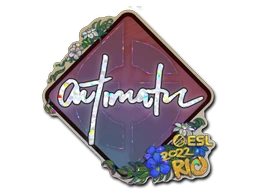 autimatic (Glitter) | Rio 2022 sticker