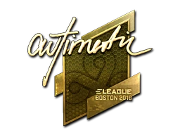 autimatic (Gold) | Boston 2018 sticker