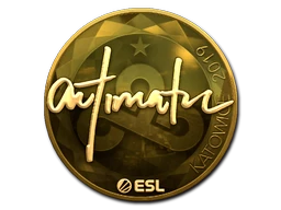 autimatic (Gold) | Katowice 2019 sticker