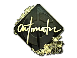 autimatic (Gold) | Rio 2022 sticker