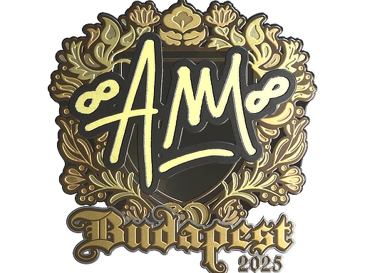 AW (Gold) | Budapest 2025 sticker