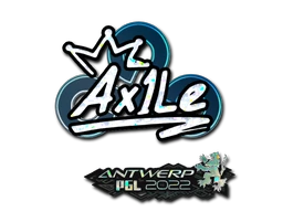 Ax1Le (Glitter) | Antwerp 2022 sticker