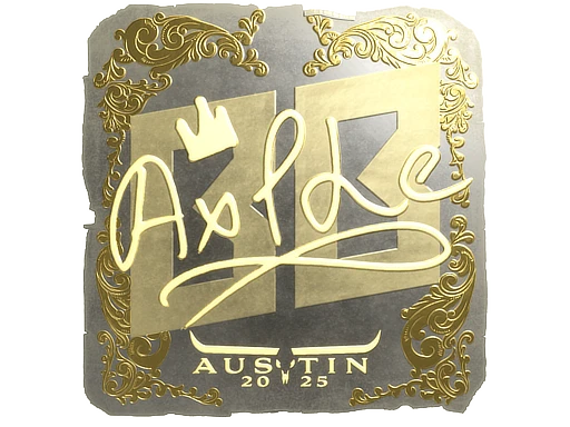 Ax1Le (Gold) | Austin 2025 sticker