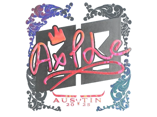 Ax1Le (Holo) | Austin 2025 sticker