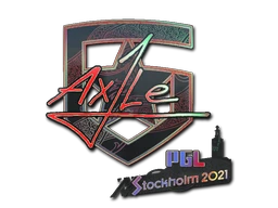 Ax1Le (Holo) | Stockholm 2021 sticker
