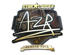 AZR (Gold) | Berlin 2019 sticker