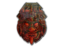 Aztec sticker