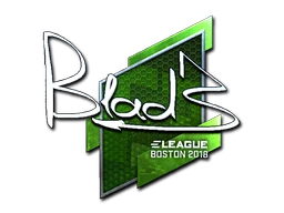 B1ad3 (Foil) | Boston 2018 sticker