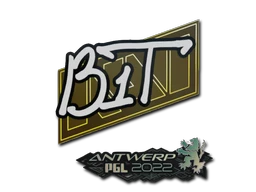 b1t | Antwerp 2022 sticker