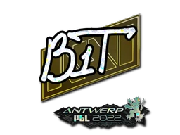 b1t (Glitter) | Antwerp 2022 sticker