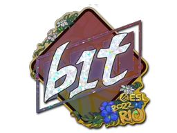 b1t (Glitter) | Rio 2022 sticker
