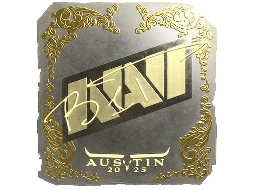 b1t (Gold) | Austin 2025 sticker