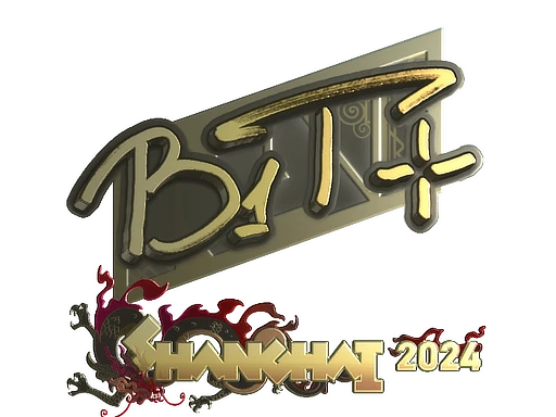 b1t (Gold) | Shanghai 2024 sticker