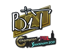b1t | Stockholm 2021 sticker