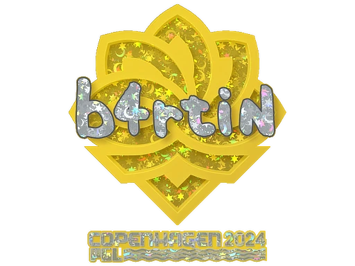 b4rtiN (Glitter) | Copenhagen 2024 sticker