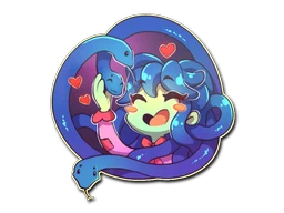 Baby Medusa sticker