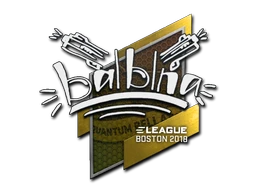 balblna | Boston 2018 sticker