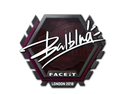 balblna | London 2018 sticker