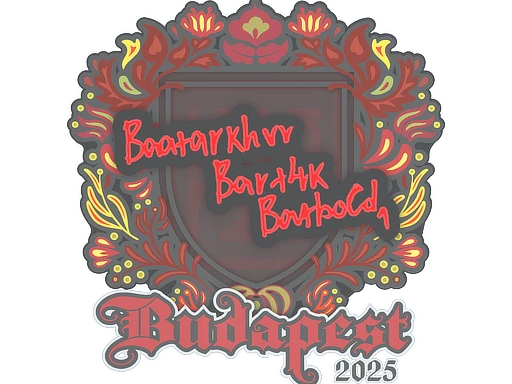 Bart4k | Budapest 2025 sticker