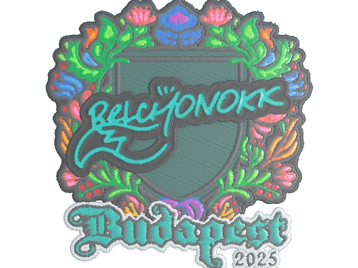 BELCHONOKK (Embroidered) | Budapest 2025 sticker