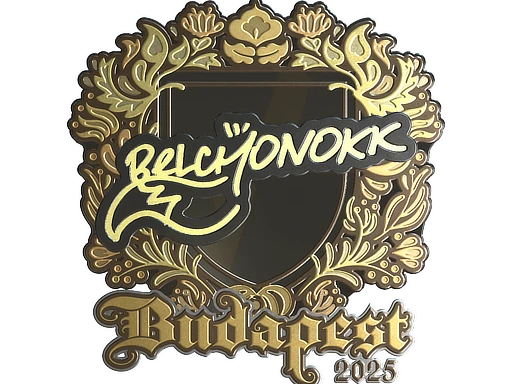 BELCHONOKK (Gold) | Budapest 2025 sticker