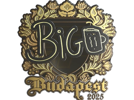 biguzera (Gold) | Budapest 2025 sticker