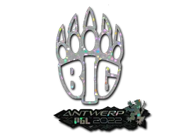 BIG (Glitter) | Antwerp 2022 sticker