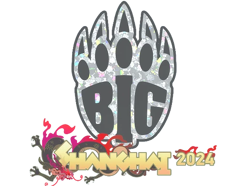 BIG (Glitter) | Shanghai 2024 sticker