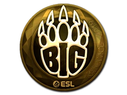 BIG (Gold) | Katowice 2019 sticker