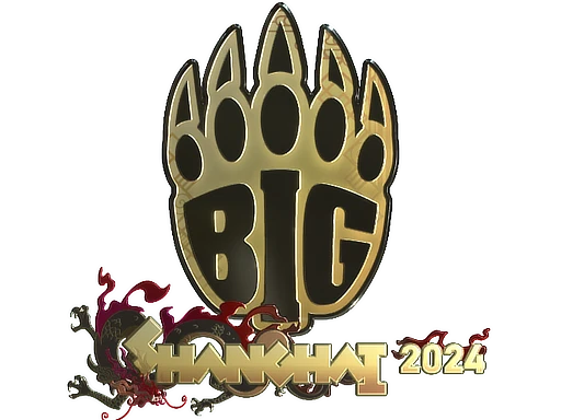 BIG (Gold) | Shanghai 2024 sticker