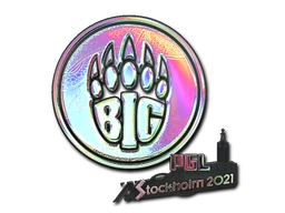 BIG (Holo) | Stockholm 2021 sticker